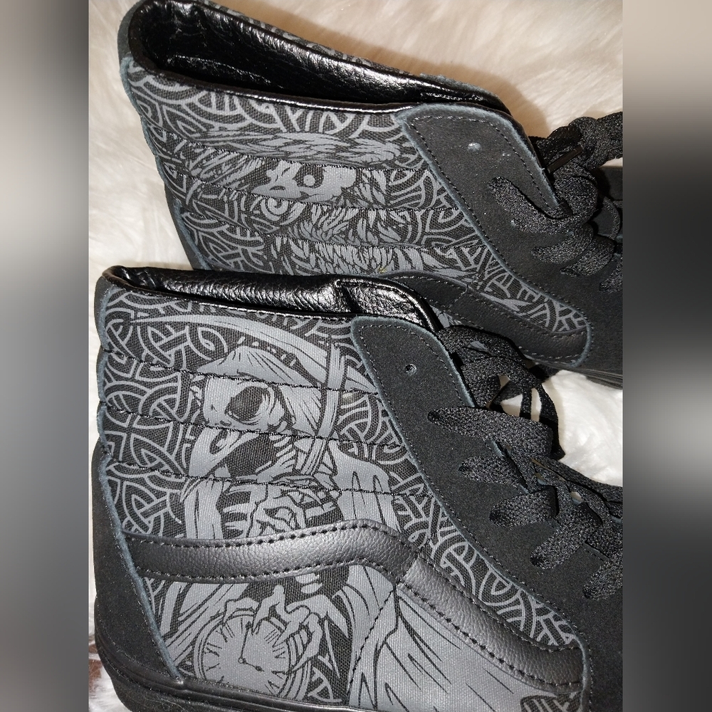Vans Sk8-Hi 'Raven Skull' - Picture 3 of 9